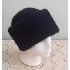 Kangol Furgora Casual Black Angora Fur Hat